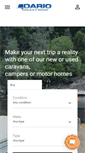 Mobile Screenshot of dariocaravans.com.au